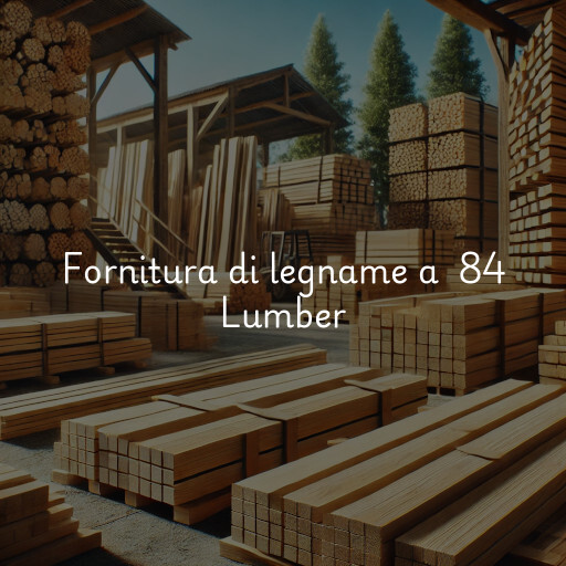 Fornitura di legname a 84 Lumber