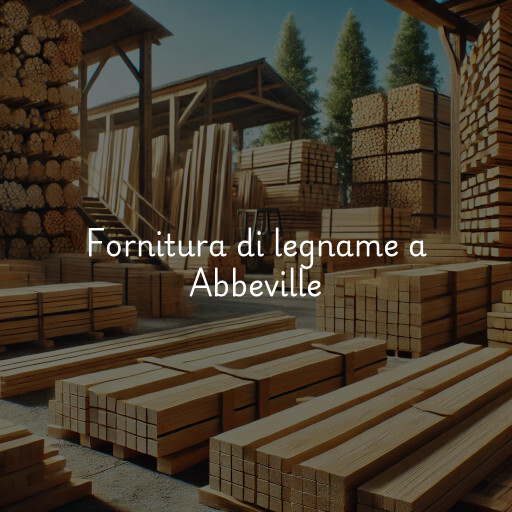 Fornitura di legname a Abbeville