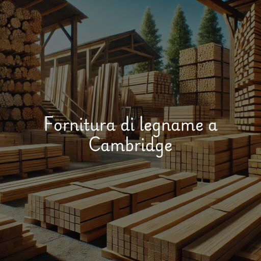 Fornitura di legname a Cambridge