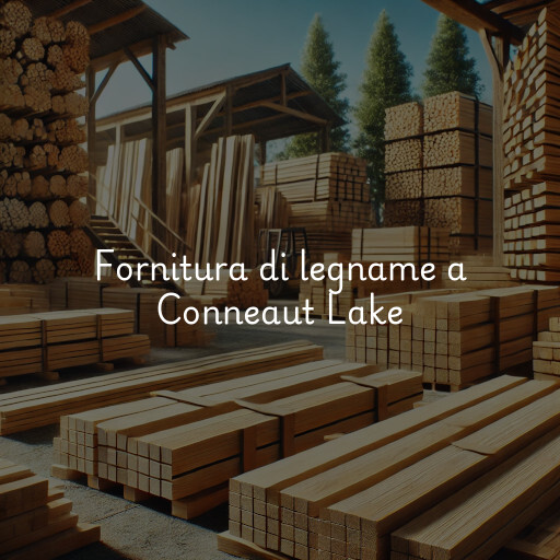 Fornitura di legname a Conneaut Lake