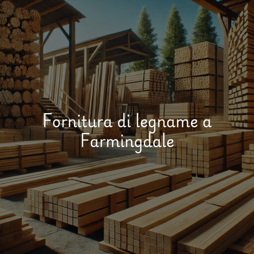 Fornitura di legname a Farmingdale