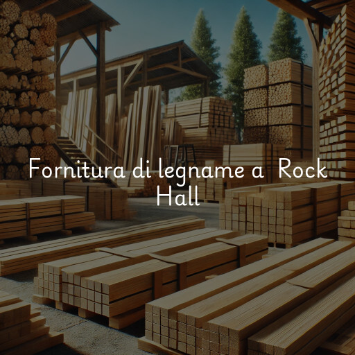 Fornitura di legname a Rock Hall