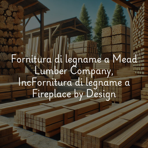 Fornitura di legname a