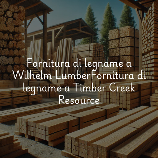 Fornitura di legname a