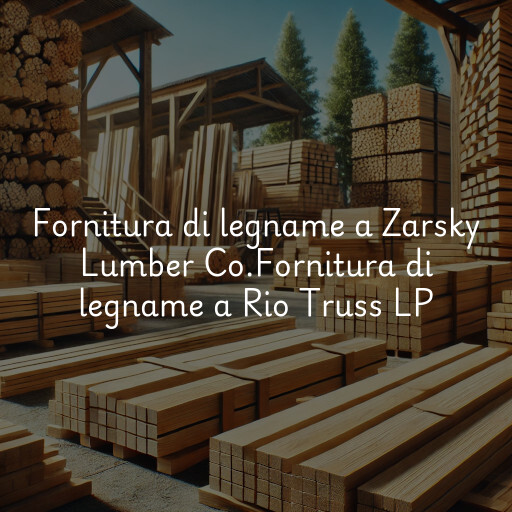 Fornitura di legname a