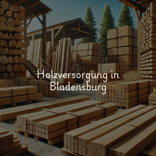 Holzversorgung in Bladensburg