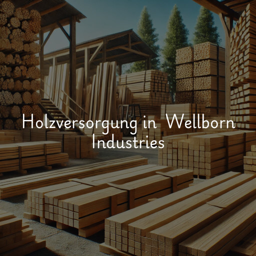 Holzversorgung in Wellborn Industries