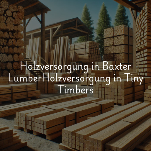 Holzversorgung in