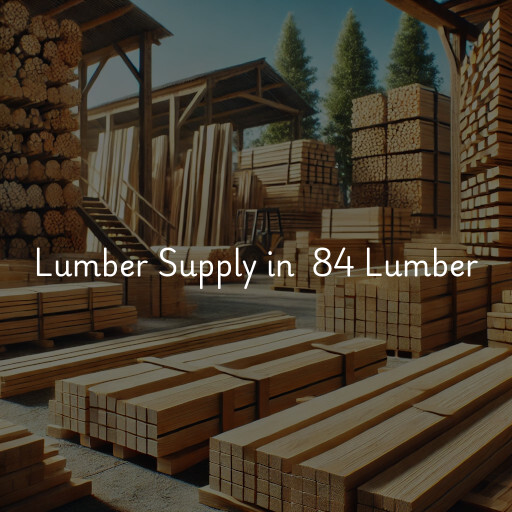 Lumber Yard at  84 Lumber