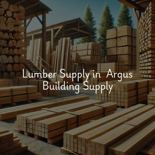 Lumber Yard at  Argus Building Supply