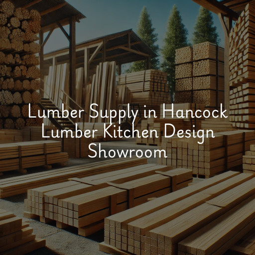 Lumber Supply and Wood Products Hancock Lumber Kitchen Design Showroom