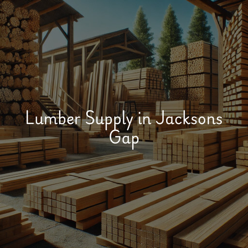 Find lumber supply in Jacksons Gap