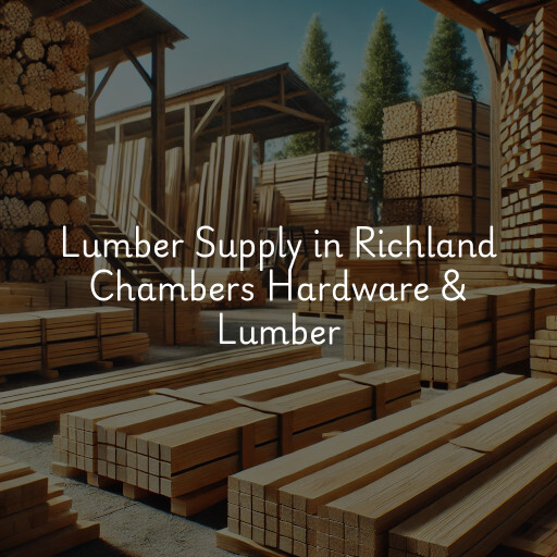 Lumber Supply and Wood Products Richland Chambers Hardware & Lumber