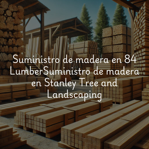 Suministro de madera en