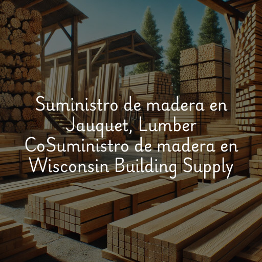 Suministro de madera en